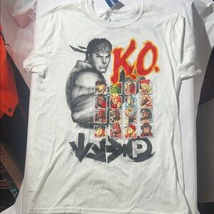 Capcom Street Fighter Ryu K.O. Character Select Graphic T-Shirt